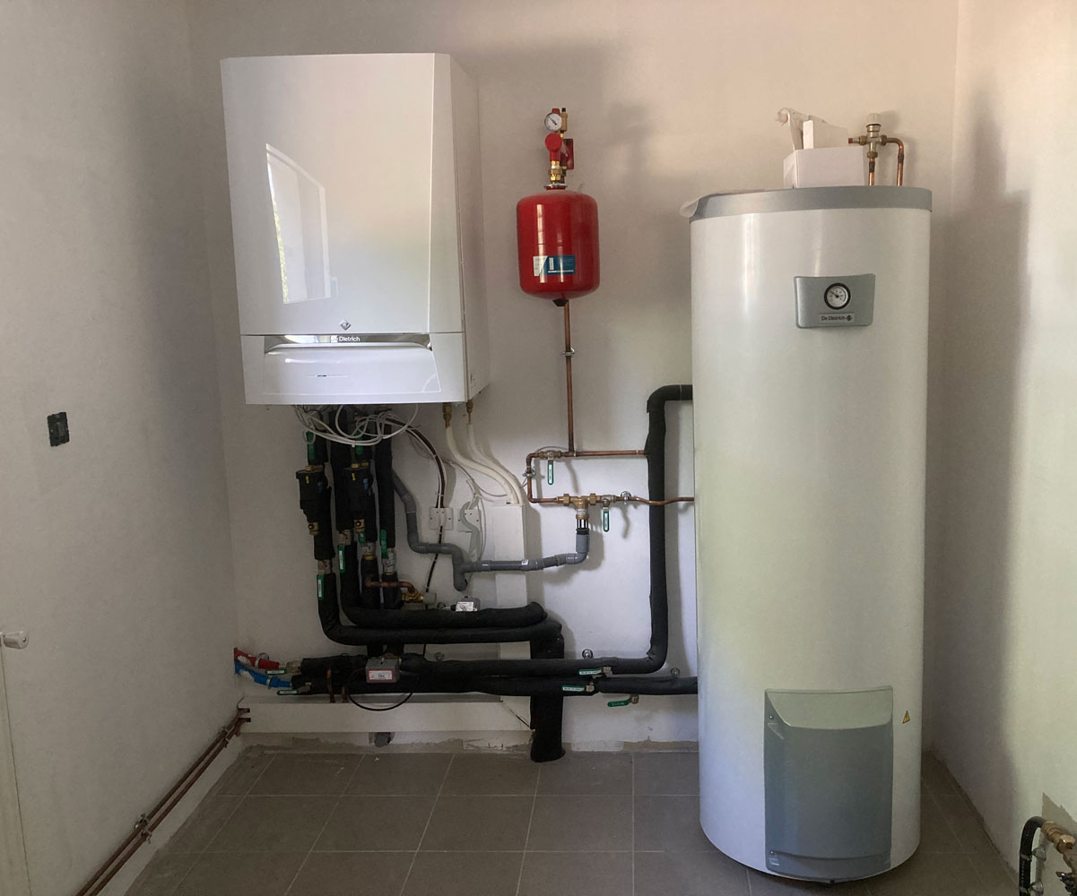 Installation pompe à chaleur à Fouesnant